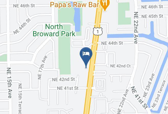 Broward - Haven Hotel Pompano Beach Maps