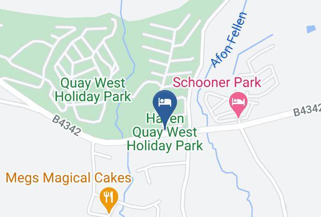 Ceredigion - Haven Quay West Holiday Park Maps