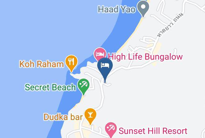 Amphoe Ko Pha Ngan - Haven Resort Maps