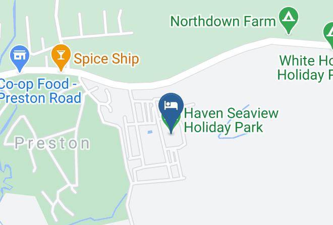Haven Seaview Holiday Park Map