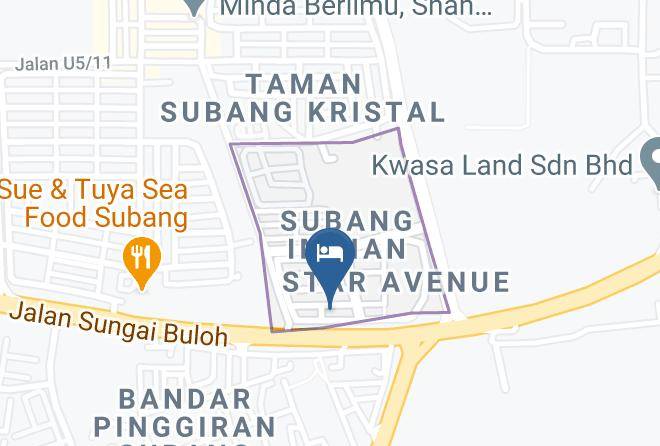 Petaling - Havenue Hotel Maps