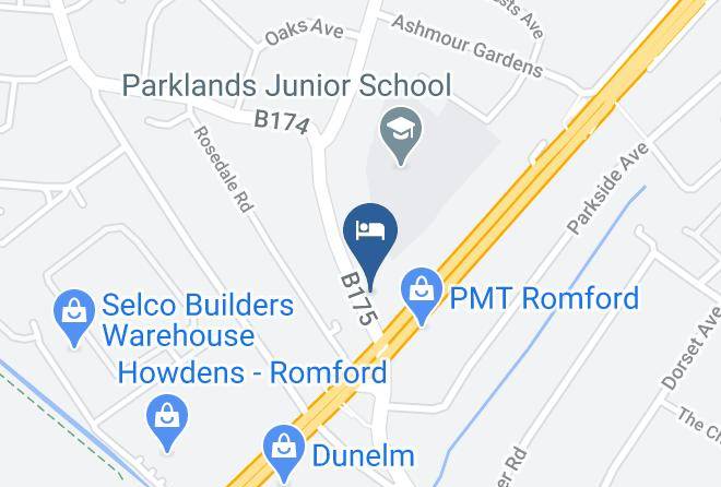 London - Havering Hotel Maps