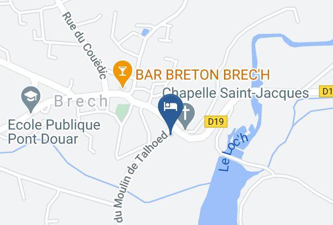 Morbihan - Havre De Paix A Brec'h Maps