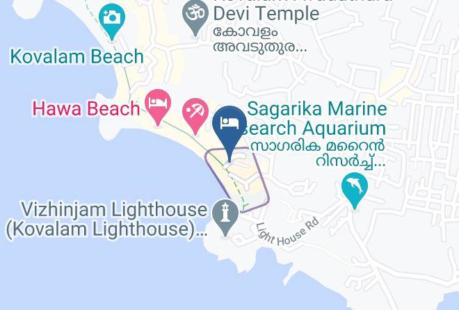 Hawah Beach Resort Map