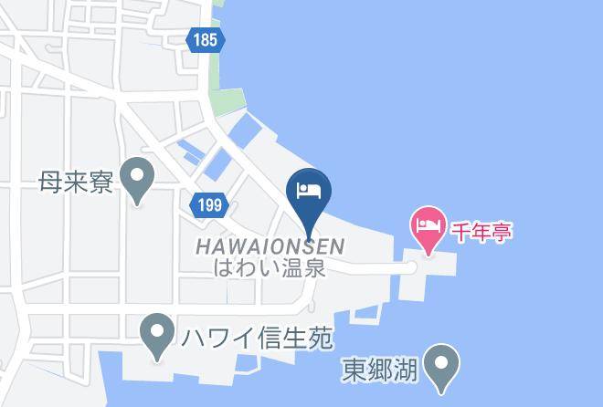 Yurihama Towntohaku District - Hawai Onsen Business Hotel Yamamoto Maps
