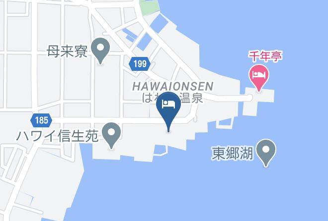 Yurihama Towntohaku District - Hawaii Onsen Hagoromo Maps