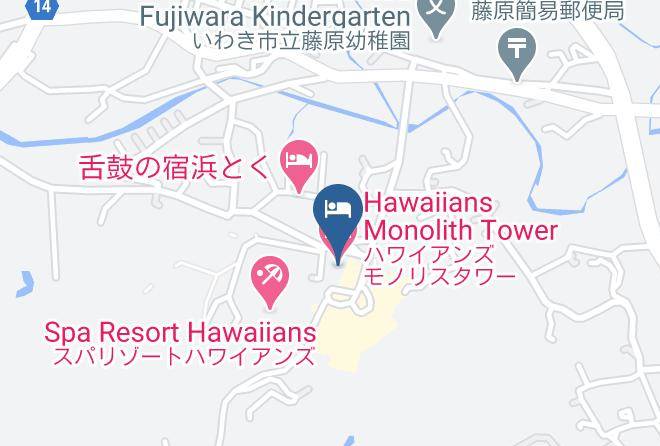 Iwaki City - Hawaiians Monolith Tower Maps