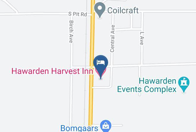 Sioux - Hawarden Harvest Inn Maps