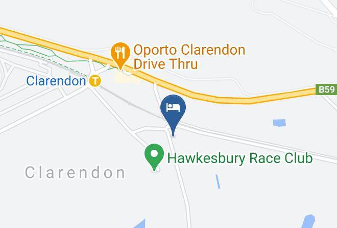 Hawkesbury - Hawkesbury Race Club Motel Maps