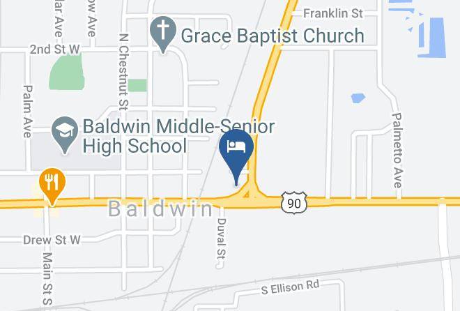Duval - Hawkins Motel Maps
