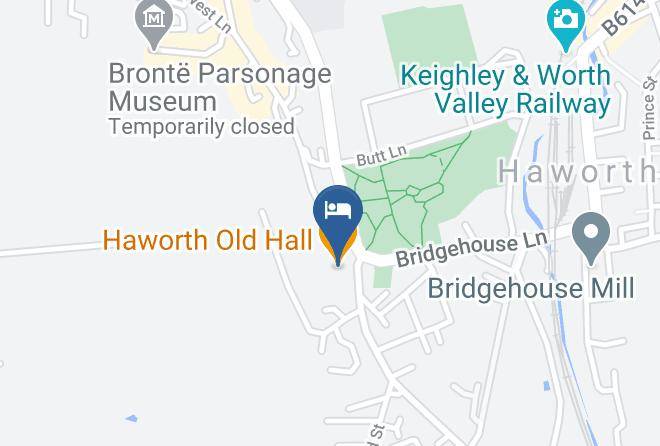 Haworth Old Hall Map