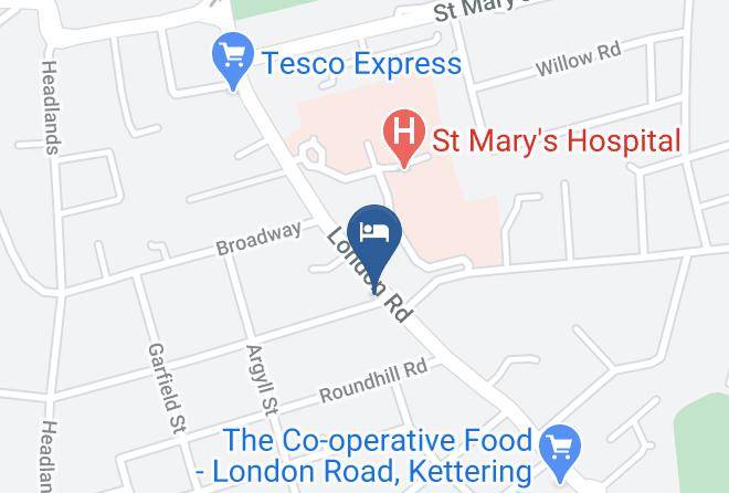 Northants - Hawthorn House Hotel Maps
