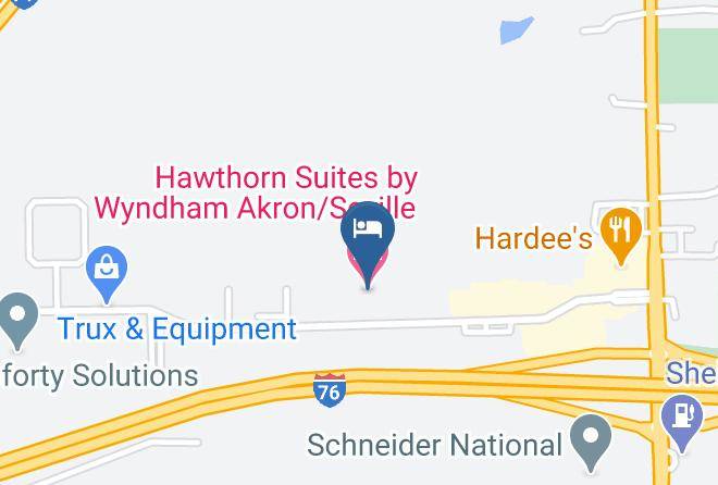 Medina - Hawthorn Suites By Wyndham Akron Seville Maps