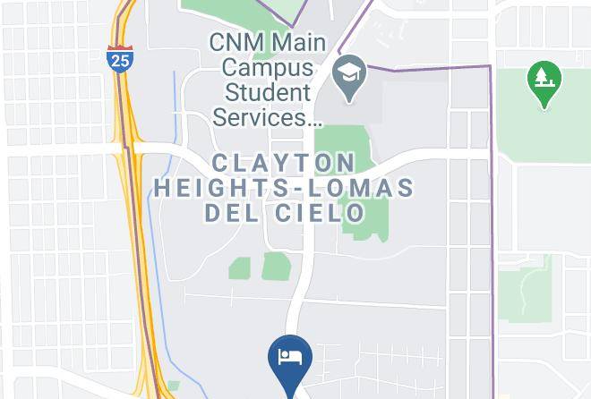 Hawthorn Suites By Wyndham Albuquerque Map