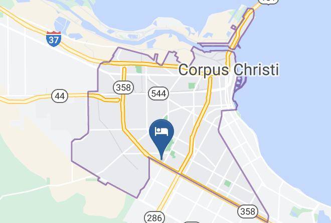 Nueces - Hawthorn Suites By Wyndham Corpus Christi Maps