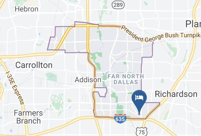 Dallas - Sonesta ES Suites Dallas Park Central Maps