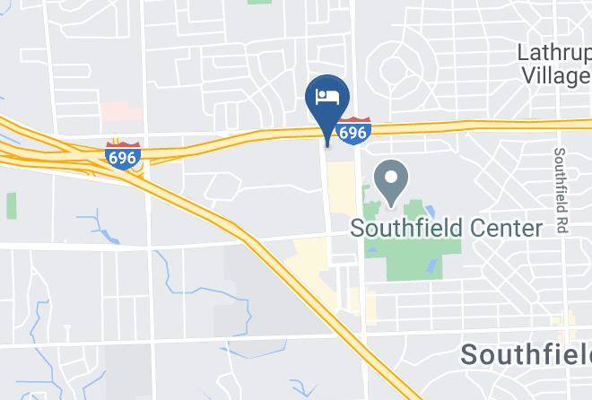 Oakland County - Hawthorn Suites By Wyndham Detroit Southfield Maps