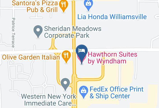Erie - Hawthorn Suites By Wyndham Williamsville Buffalo Airport Maps