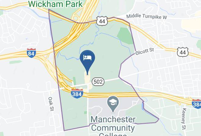 Hartford - Hawthorn Suites By Wyndham Manchester Hartford Maps
