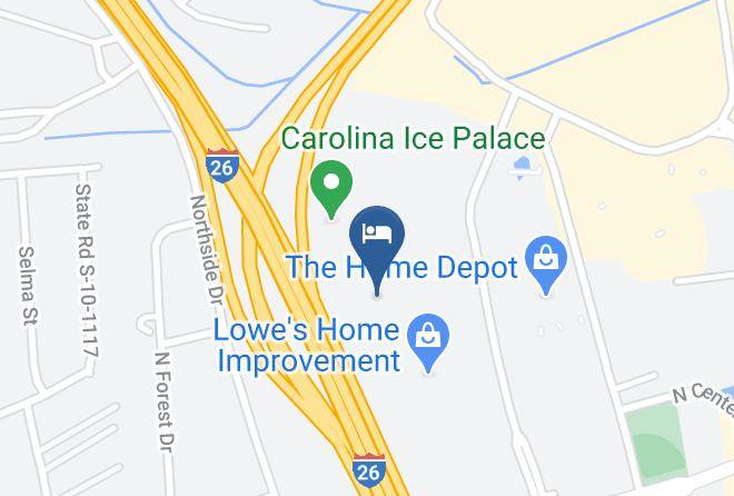 Charleston - Hawthorn Suites By Wyndham North Charleston Sc Maps