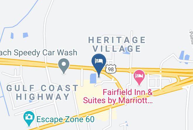 Bay - Hawthorn Suites By Wyndham Panama City Beach Fl Maps