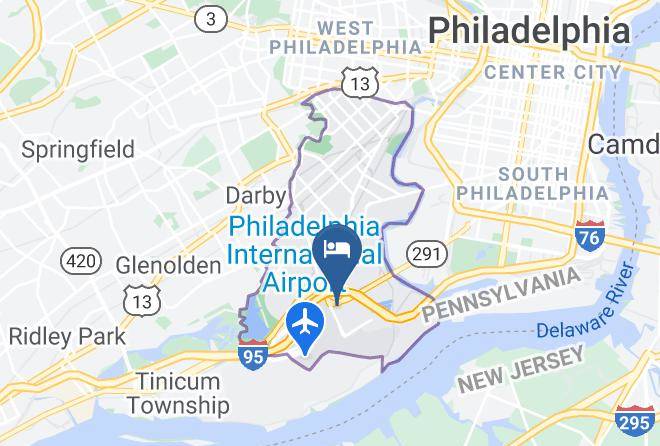 Hawthorn Suites By Wyndham Philadelphia Airport Map