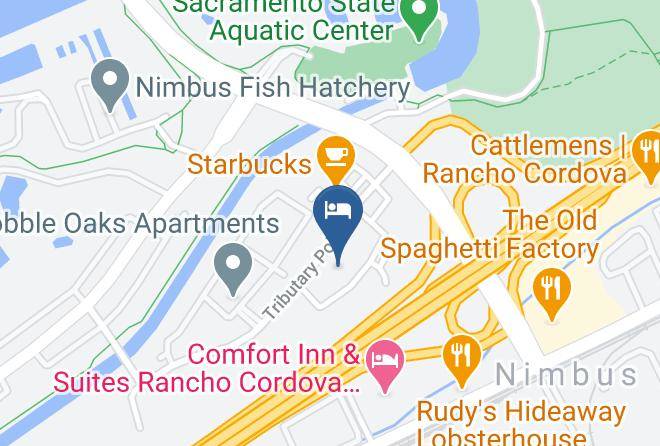 Sacramento - Hawthorn Suites By Wyndham Rancho Cordova Folsom Maps