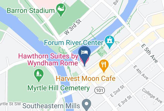 Floyd - Hawthorn Suites By Wyndham Rome Maps