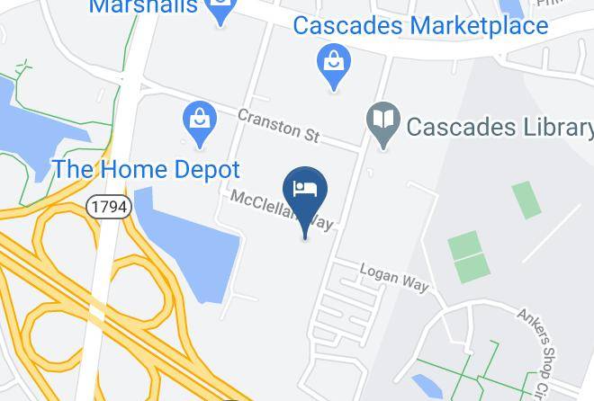 Loudoun - Hawthorn Suites By Wyndham Sterling Dulles Maps