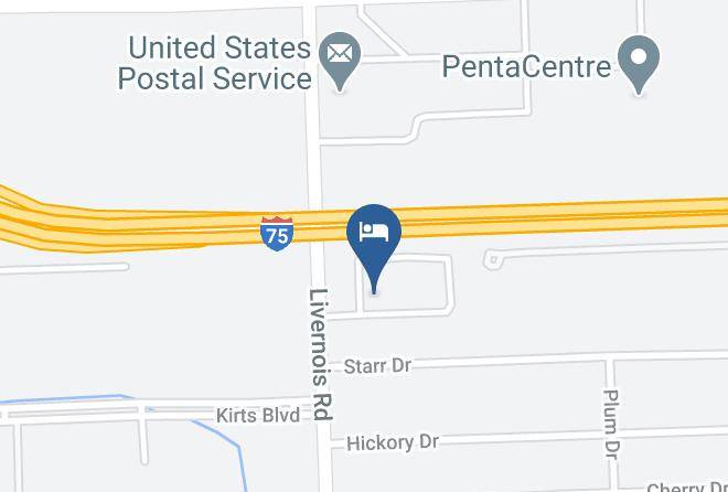 Oakland County - Hawthorn Suites By Wyndham Troy Mi Maps