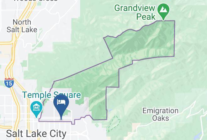 Salt Lake - Haxton Manor Bed And Breakfast Maps