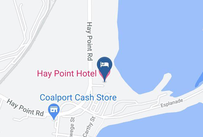 Mackay - Hay Point Hotel Motel Maps