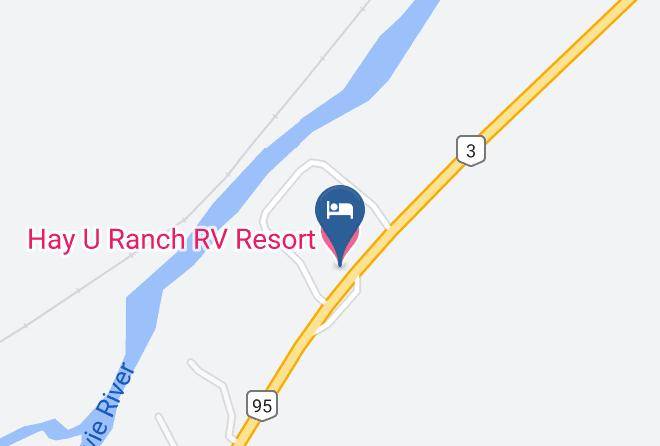 Central Kootenay - Hay U Ranch Rv Resort Maps