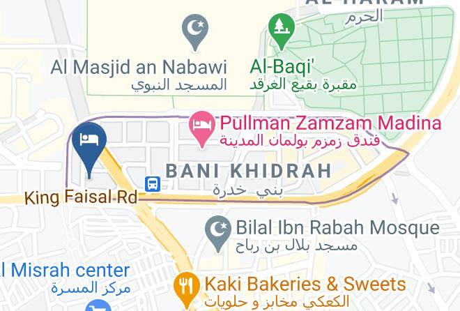 Medina - Hayah Al Waha Hotel Maps