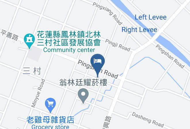 Hayahana Minshuku Mapa - Taiwan - Hualiennty