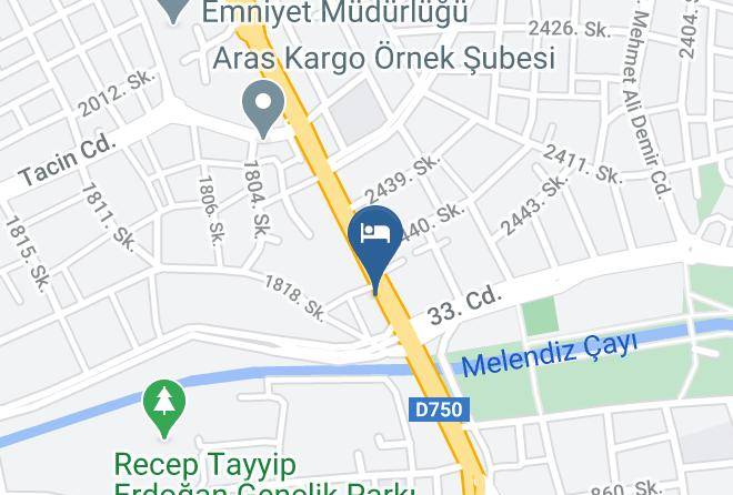 Aksaray Tacin - Hayal Otel Maps