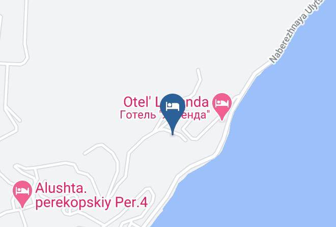 Alushta - Hayal Resort Maps