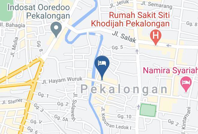 Kota Pekalongan - Hayam Wuruk Hotel Maps