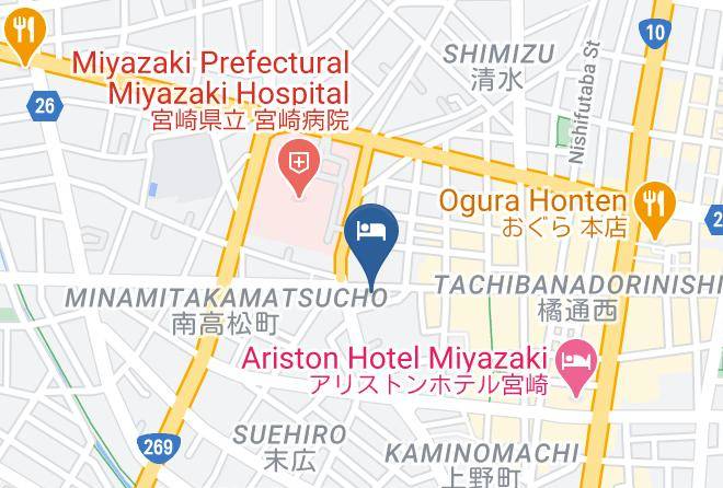 Miyazaki City - Hayashiso Maps