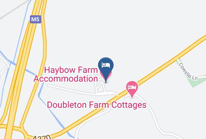 North Somerset - Haybow Farm Accommodation Maps