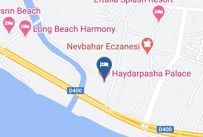 Alanya - Haydarpasha Palace Maps