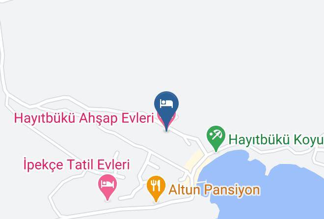 Mugla - Hayitbuku Ahsap Evleri Maps