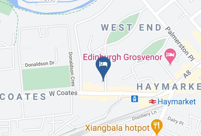 Edinburgh City - Haymarket Hotel Maps