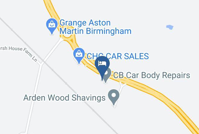 Solihull - Haymills Bed And Breakfast Maps