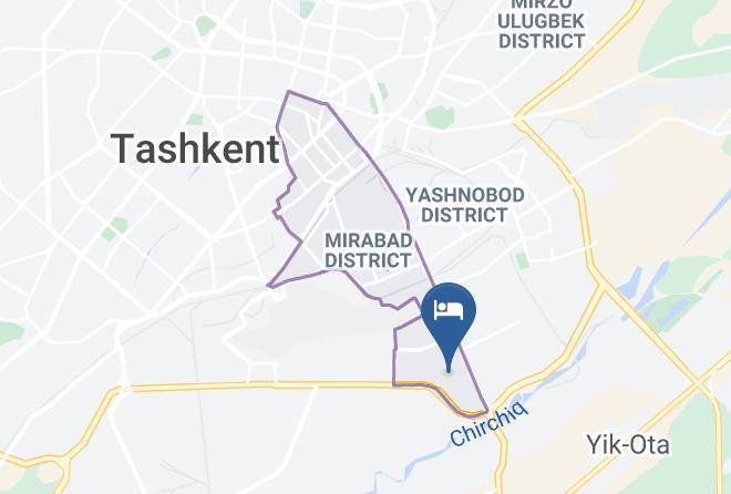 Tashkent - Hayot Hotel Maps