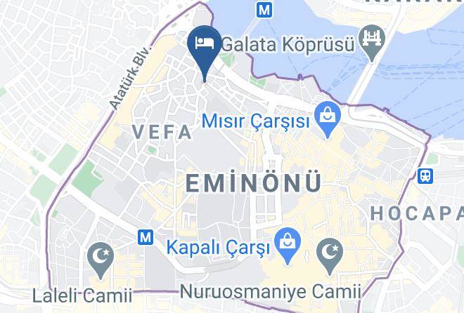 Fatih - Hayriye Hanim Konagi Hotel Maps