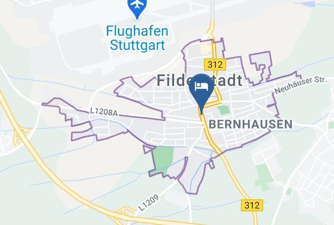 Esslingen - Hayta Hotel Stuttgart Airport Messe Maps