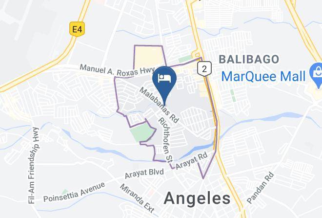 Pampanga - Hayvenhurst Hotel Maps