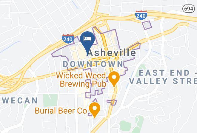 Buncombe - Haywood Park Hotel & Atrium Maps