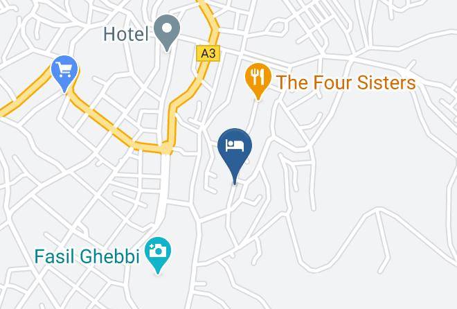 Gonder - Haz Hotel Maps